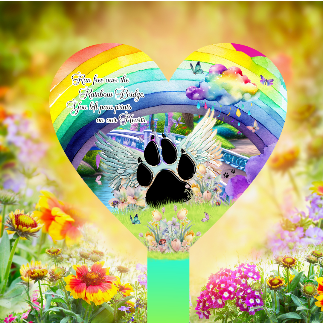 Rainbow Bridge – Pet Memorial Marker