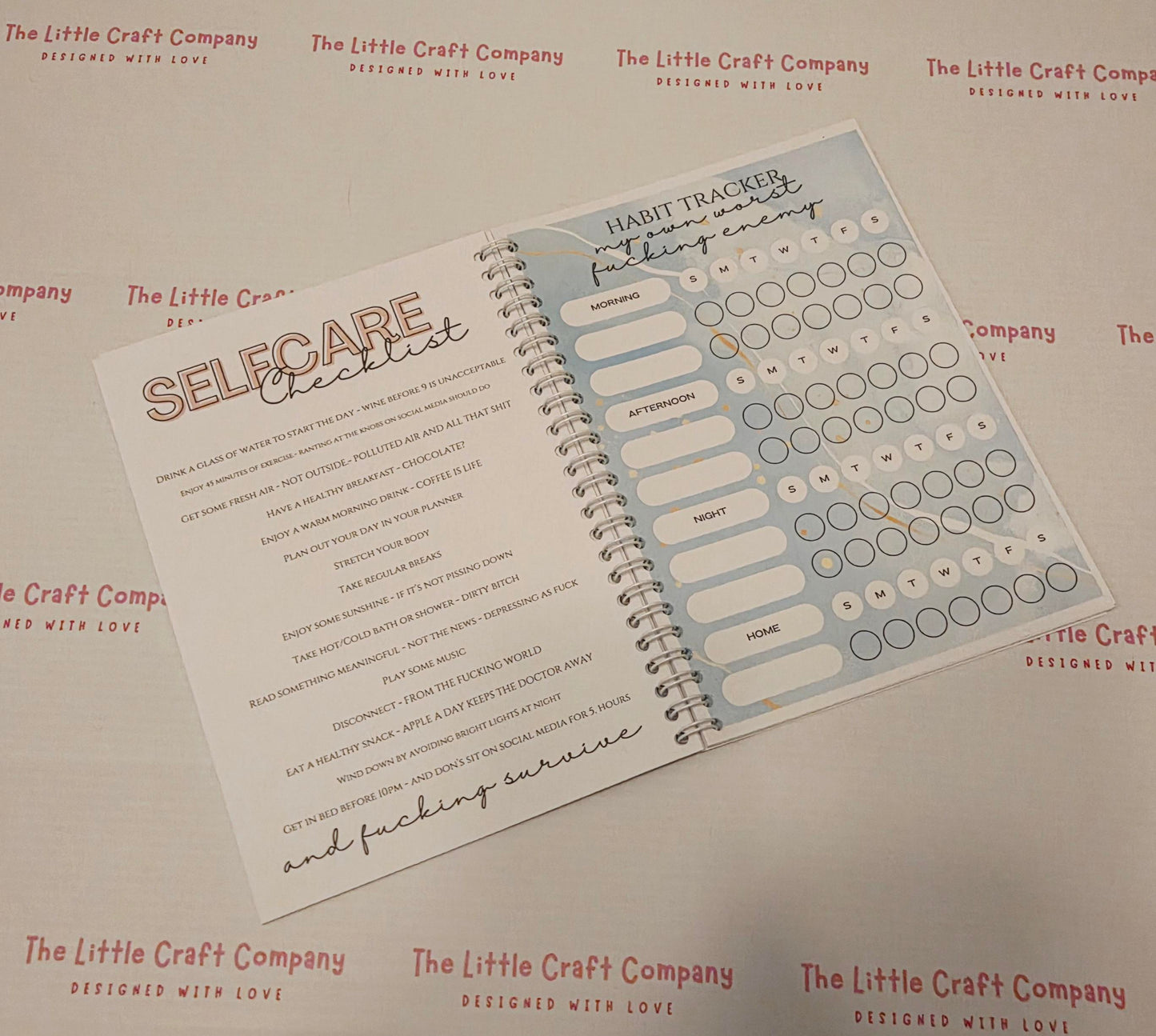 Another F*cking Weight Loss Planner – A5 Spiral Notebook