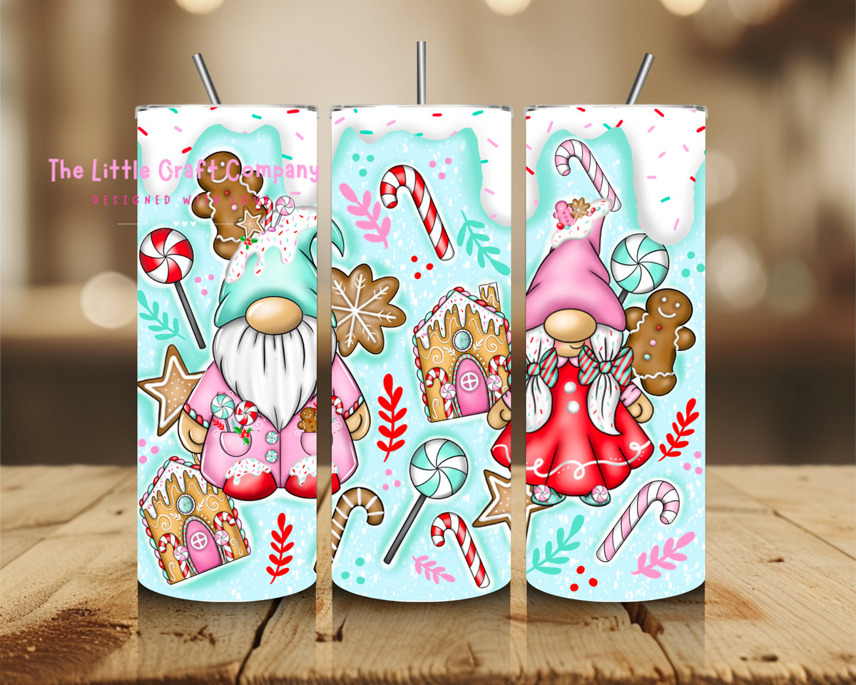 Christmas Gonks & Gingerbread Tumbler
