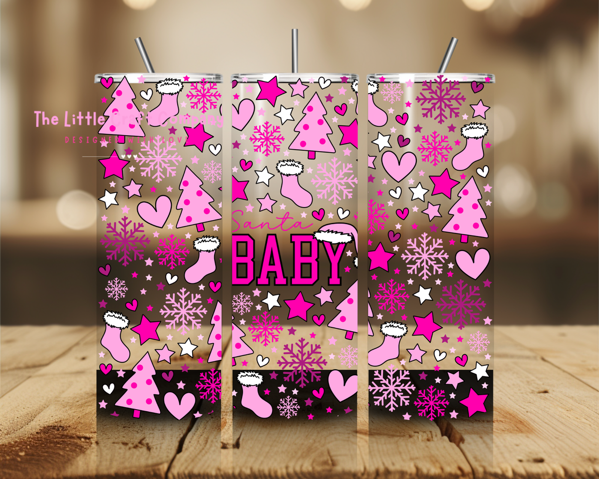 Santa Baby Christmas Tumbler