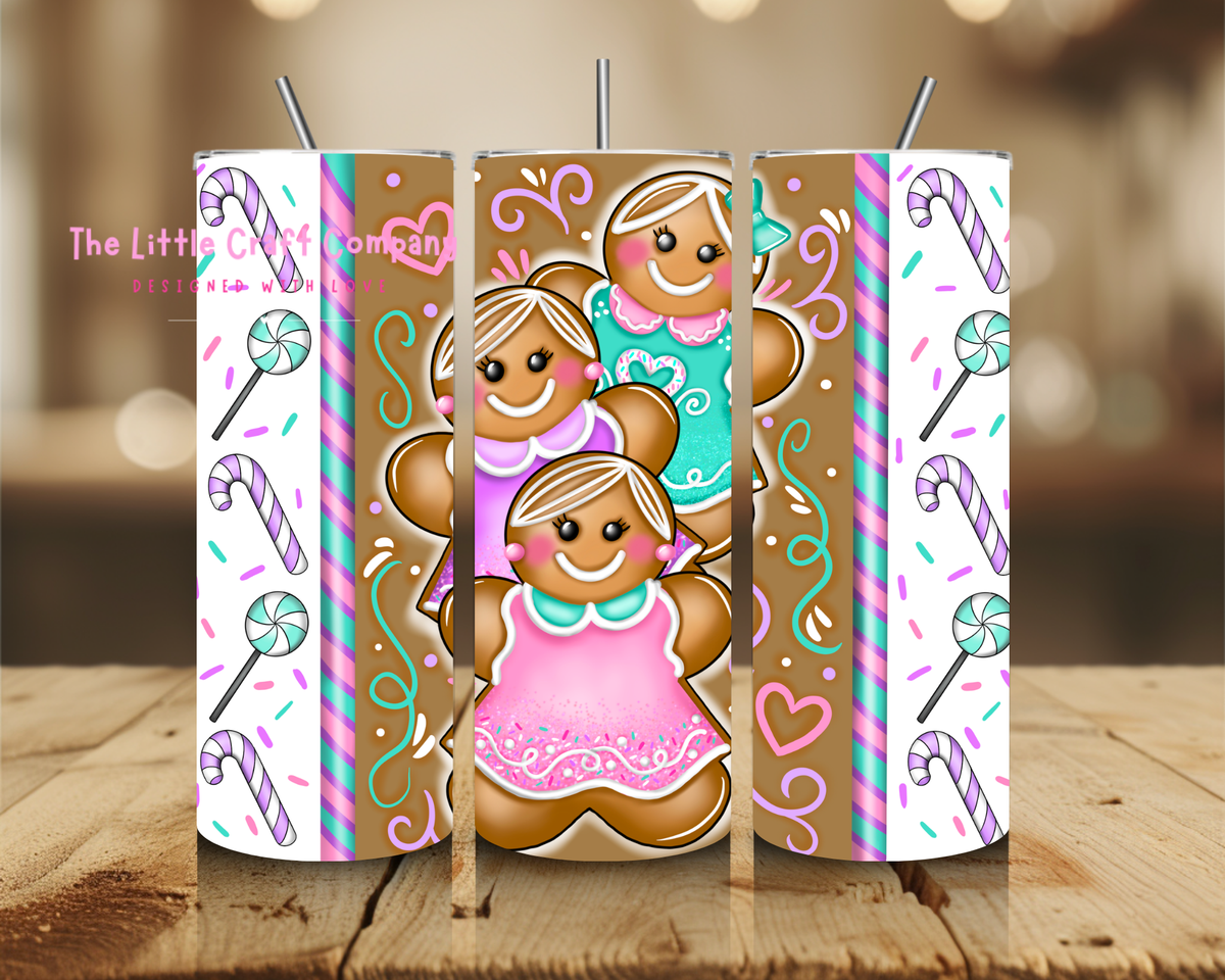 Gingerbread Christmas Tumbler