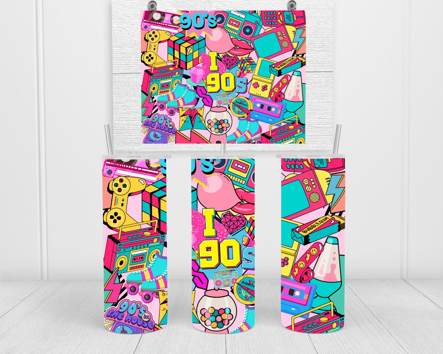 90's Retro Tumbler