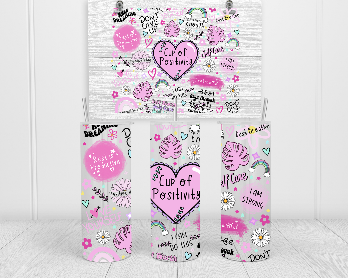 Cup of Positivity Tumbler