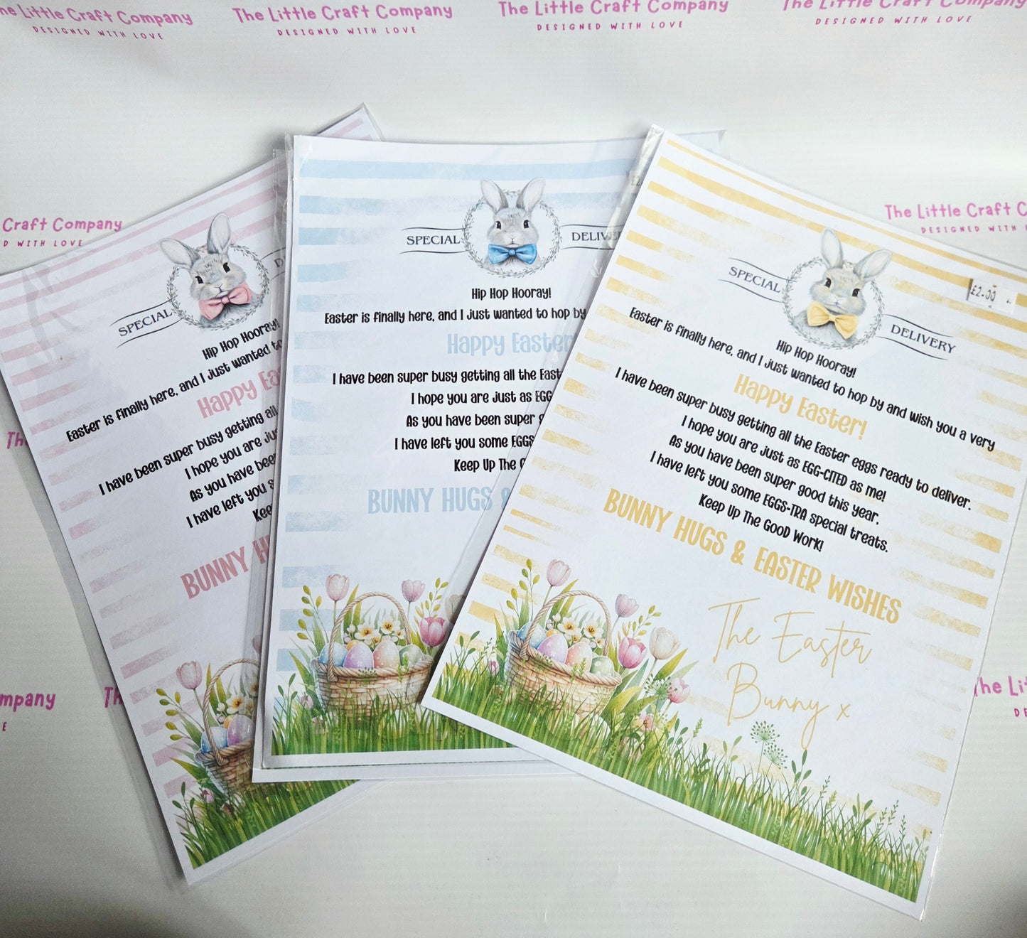Easter Bunny Certificates