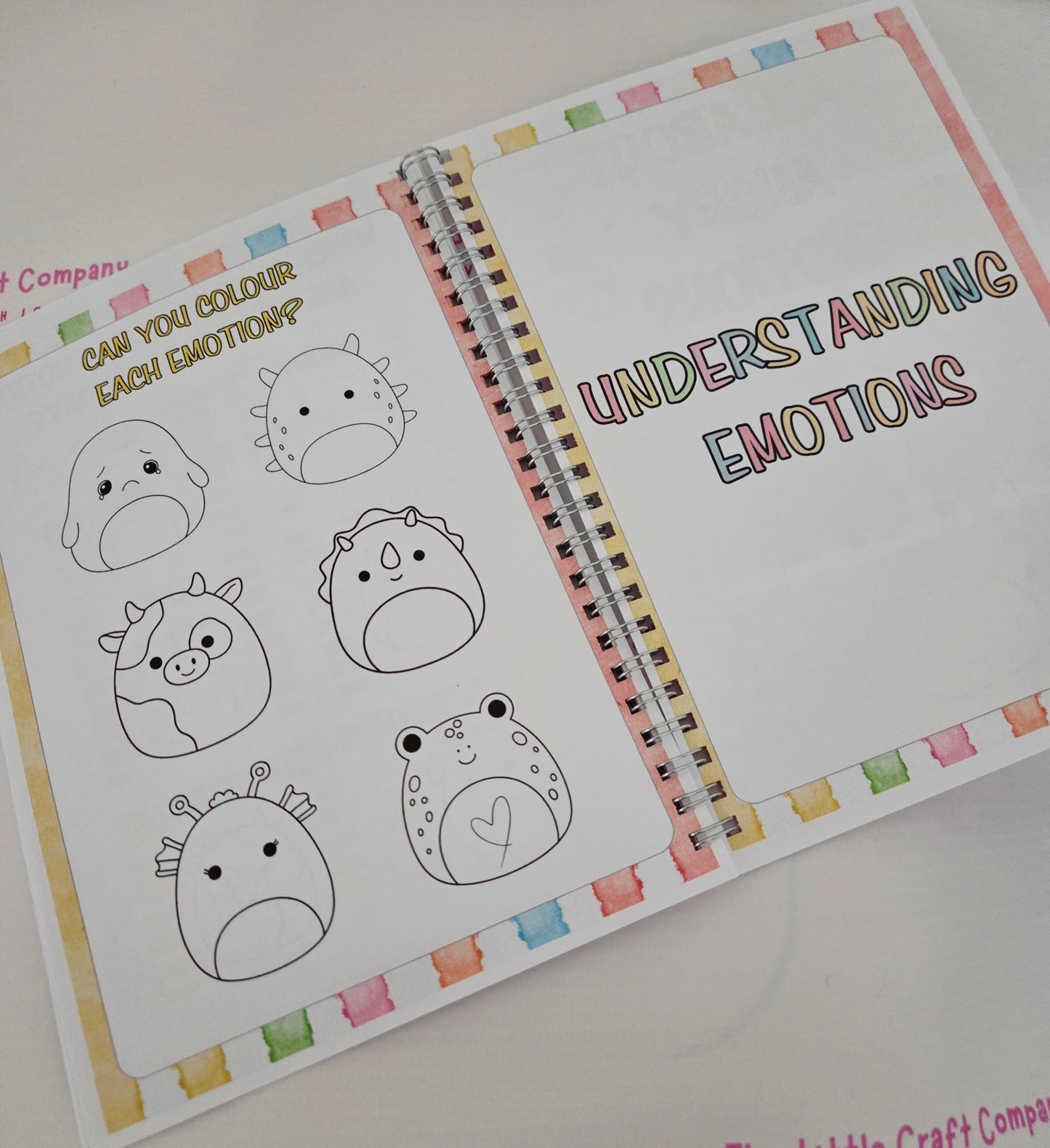 Feeling Zones & Self Regulation Book - Squishy Design