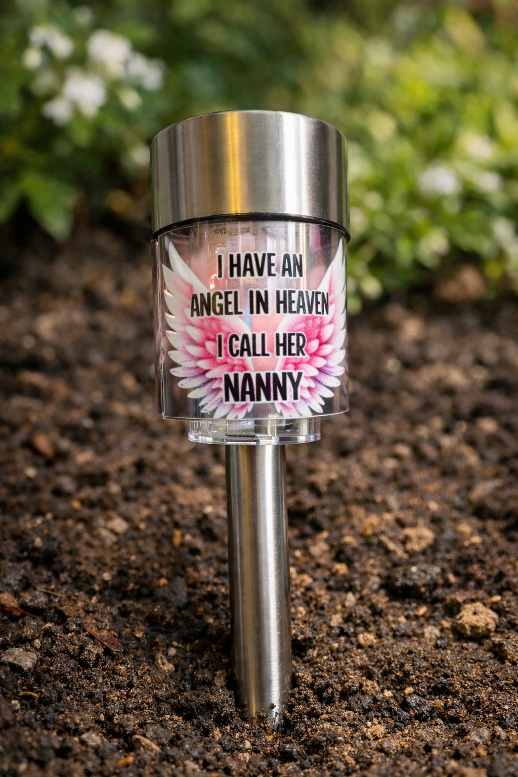 Female Memorial Solar Light - Design 3