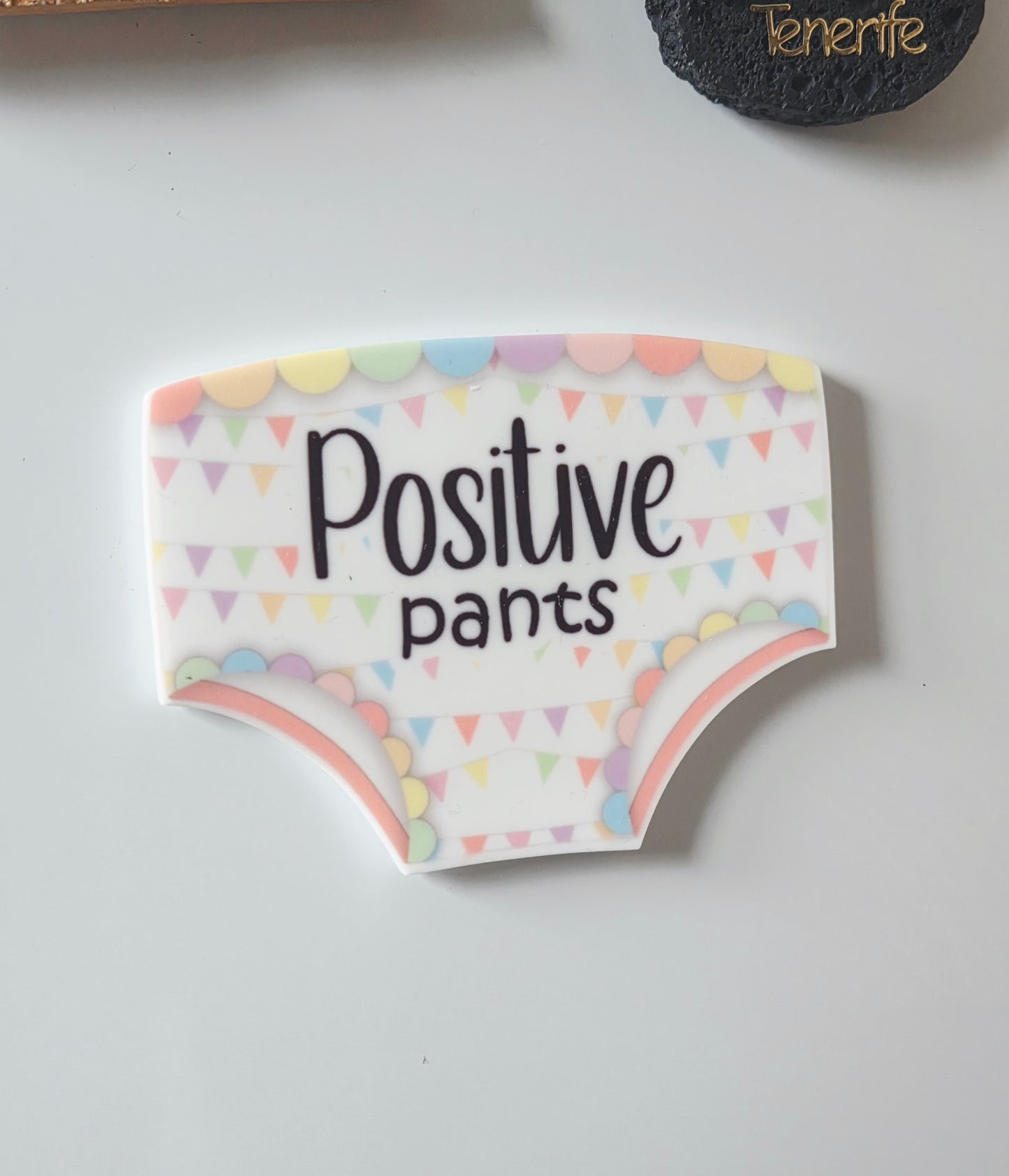 Positive Pants Fridge Magnet