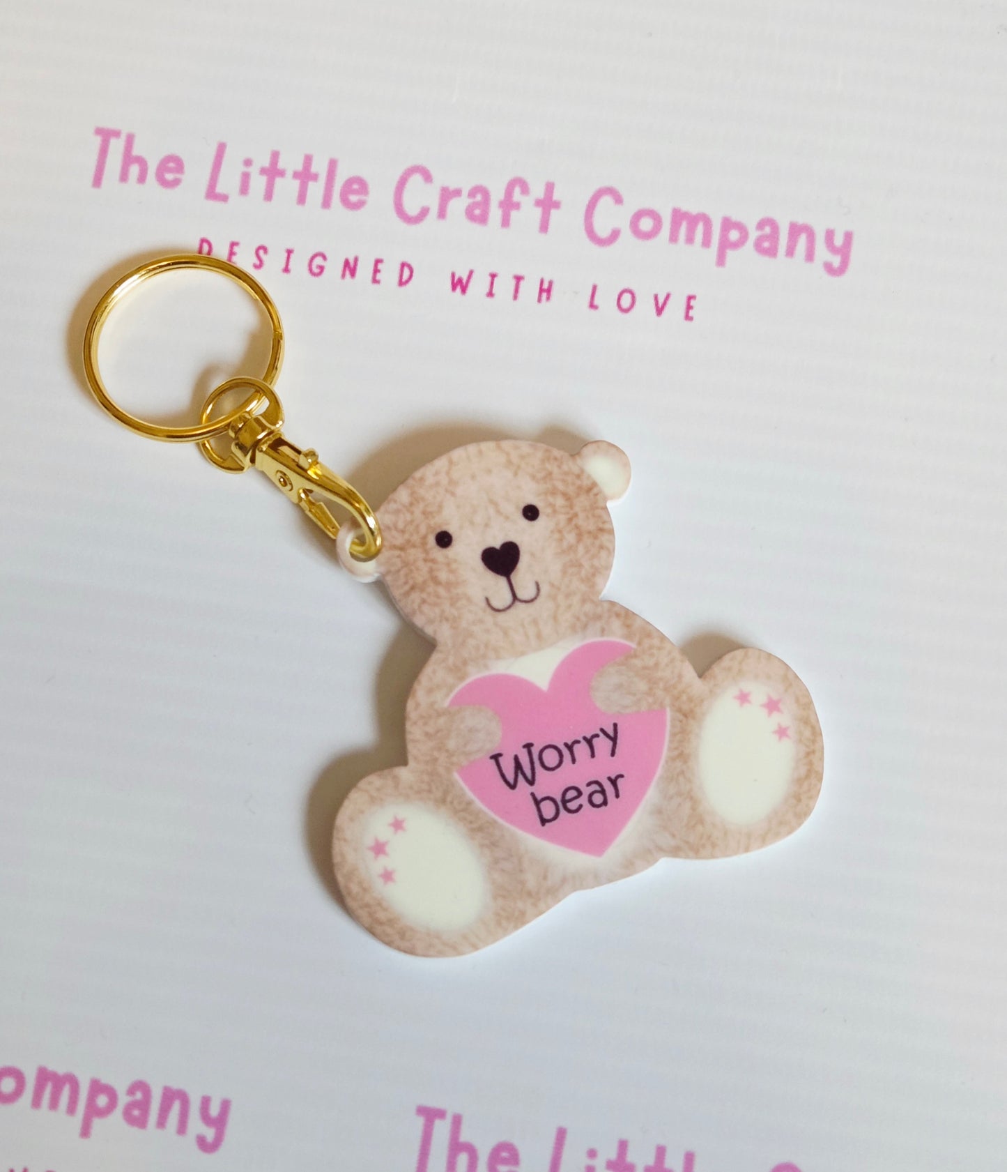 Worry Bear Keyring