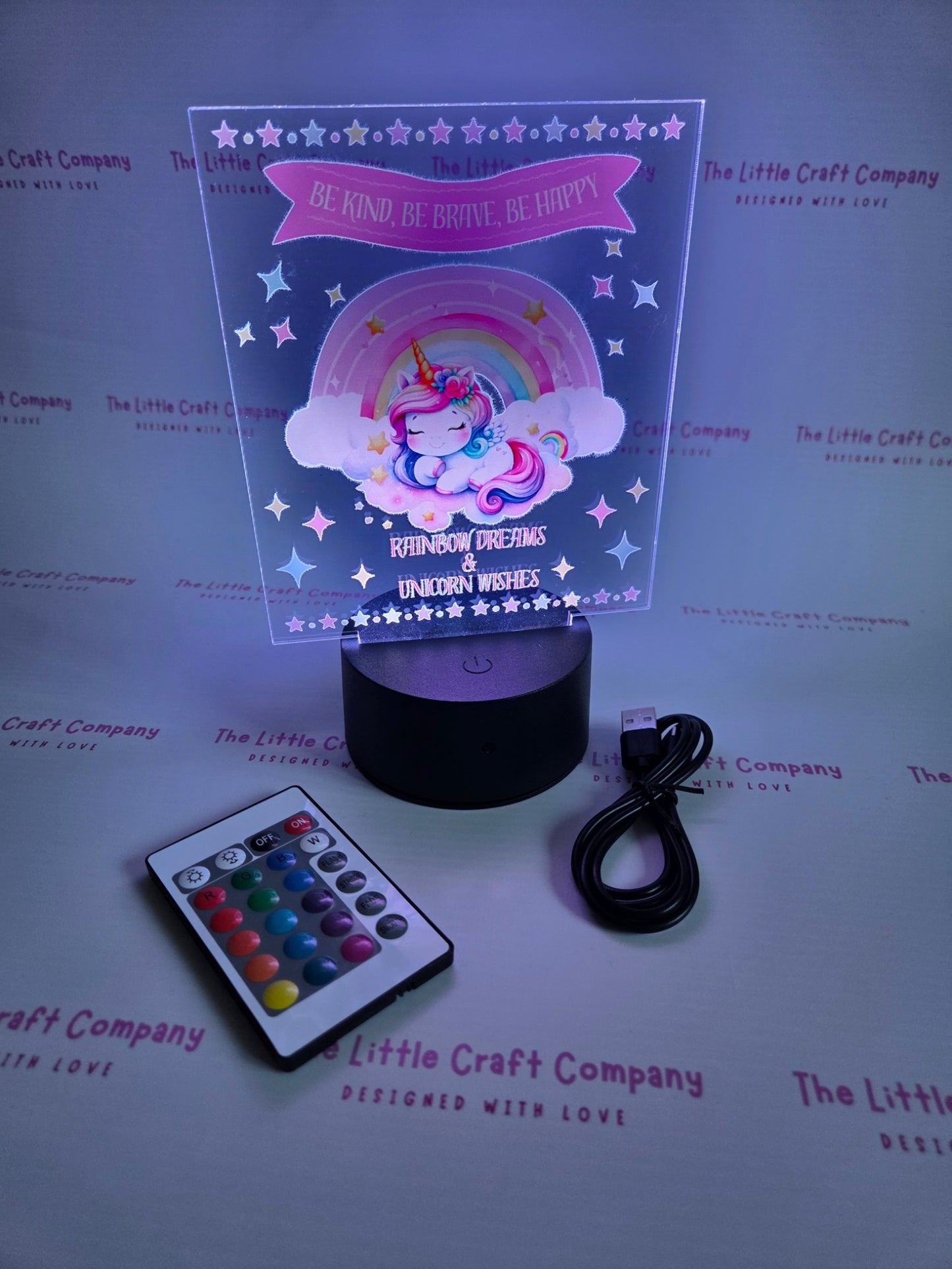 Unicorn LED Acrylic Light