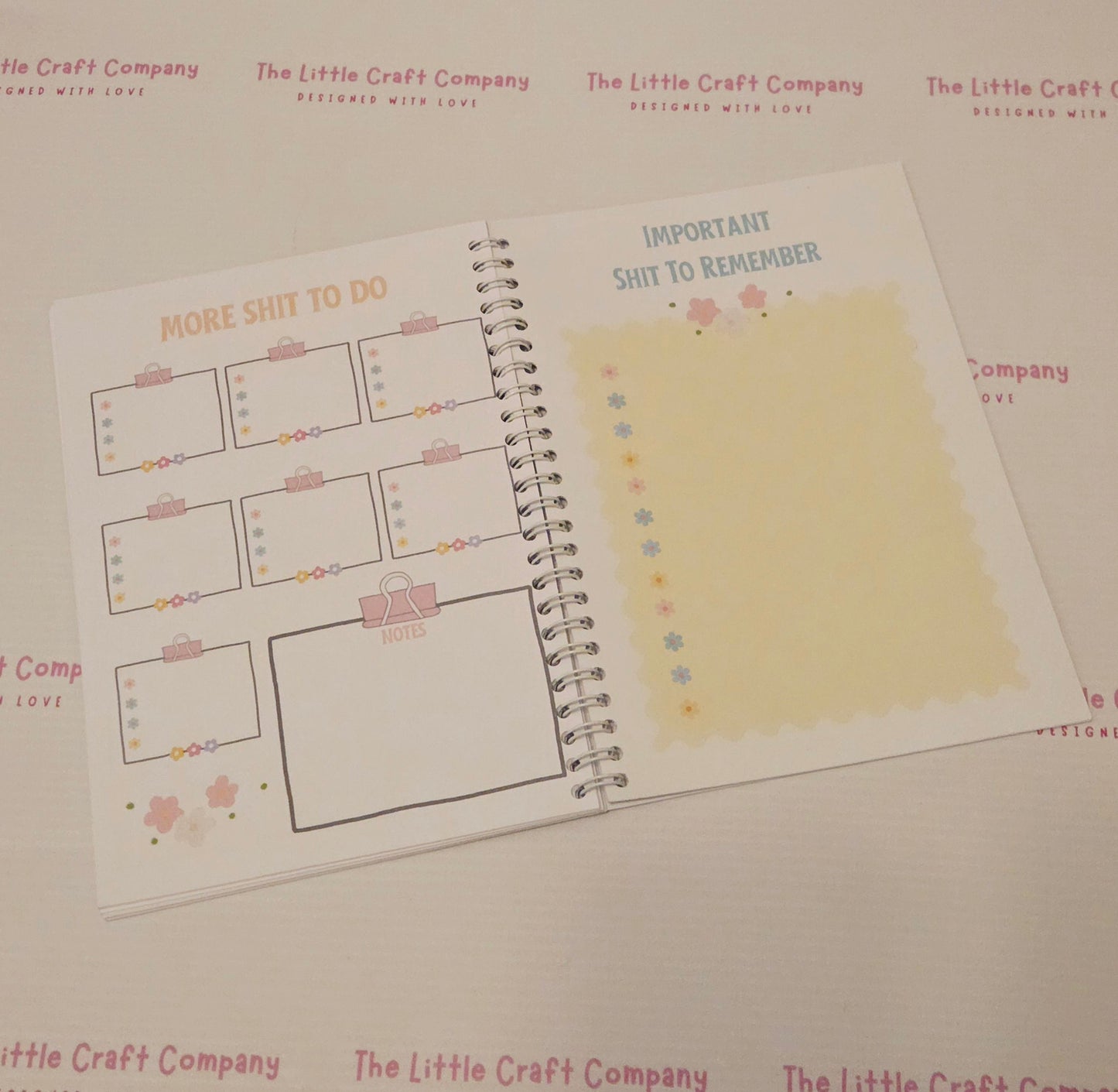 My Little Book of All the Fcking Sht I Need to Remember – A5 Notebook