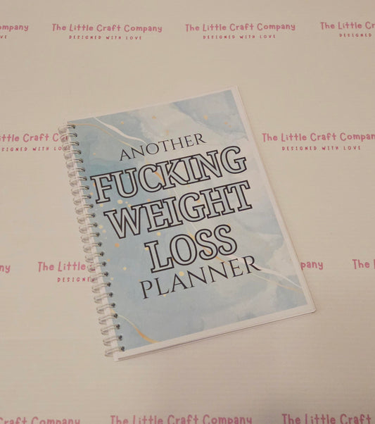 Another F*cking Weight Loss Planner – A5 Spiral Notebook