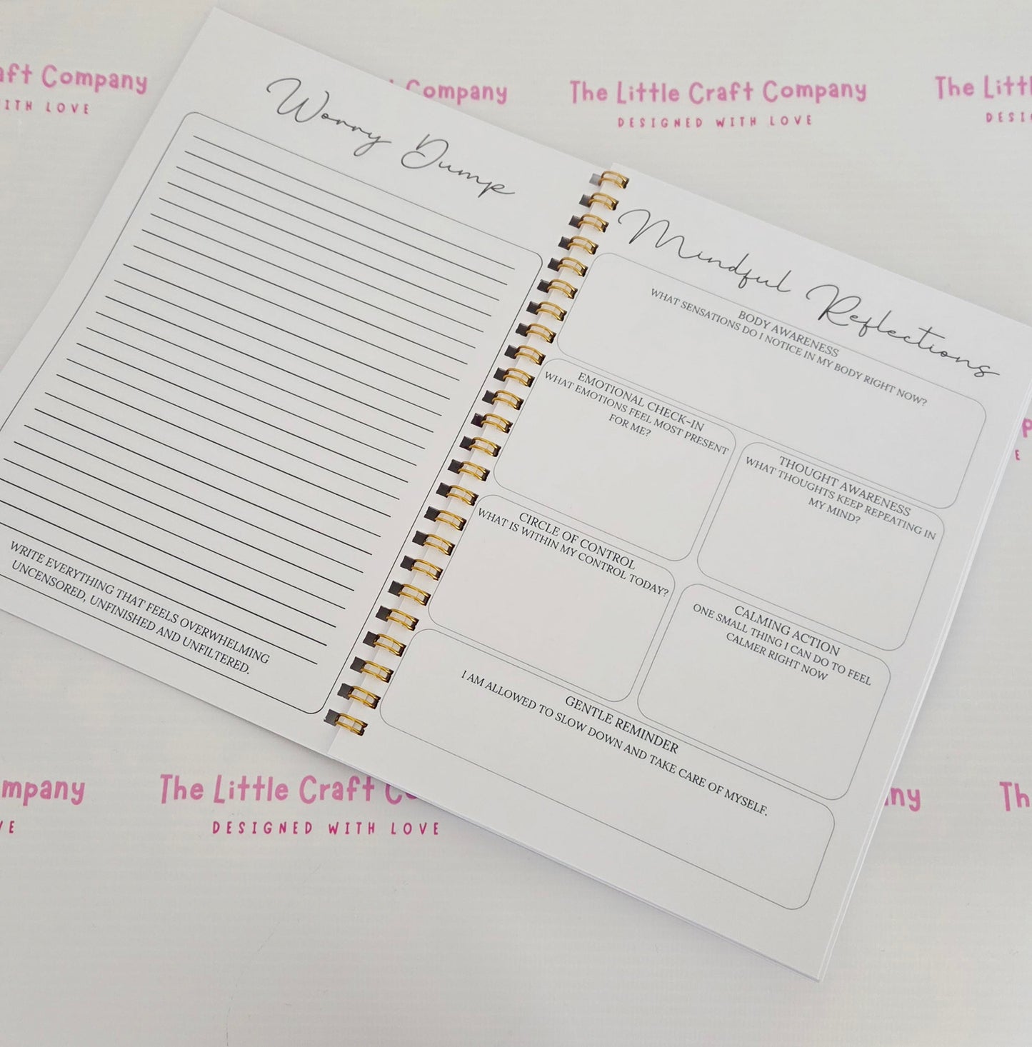 Anxiety Journal & Planner