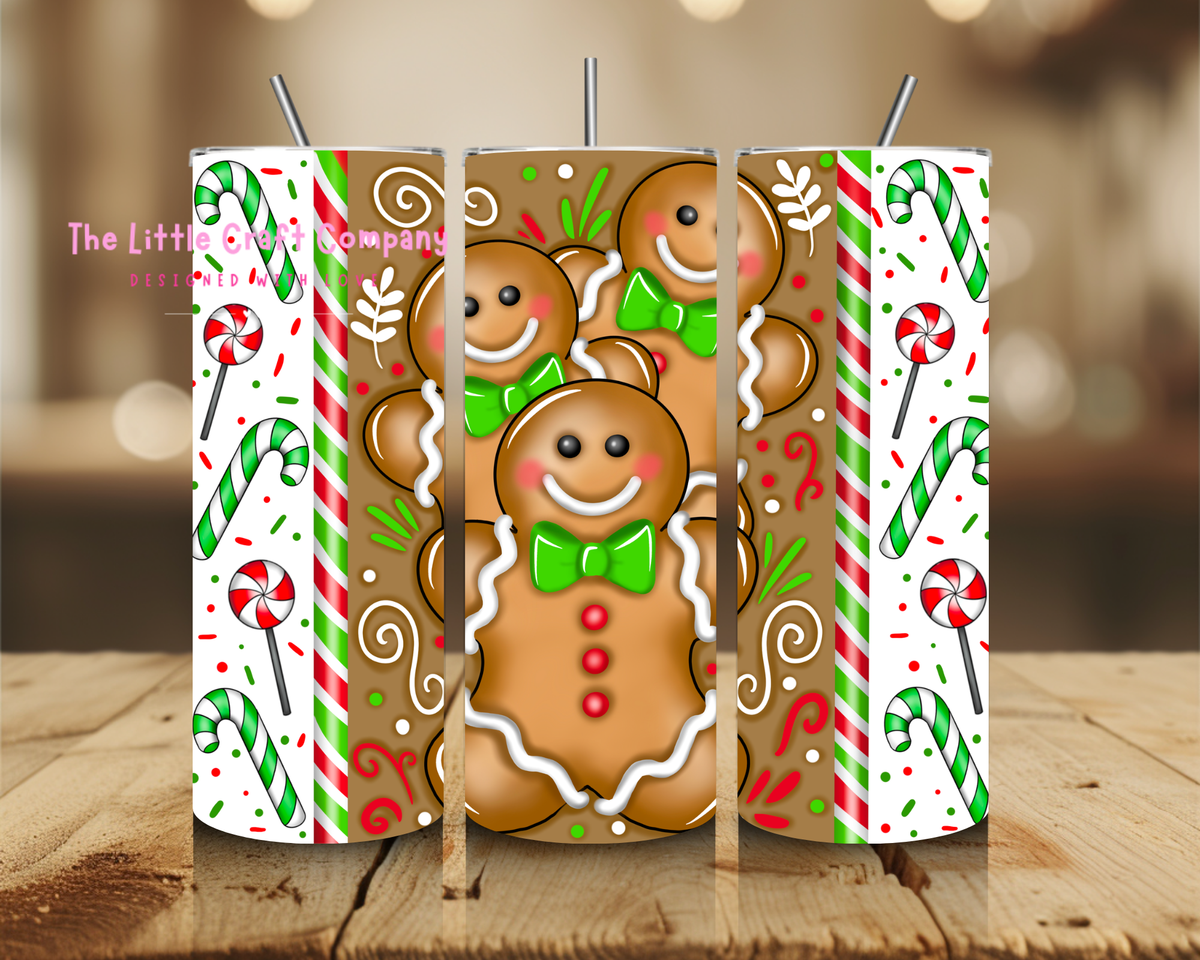 Gingerbread Christmas Tumbler