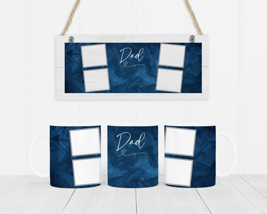 Dad Photo Memory Mug