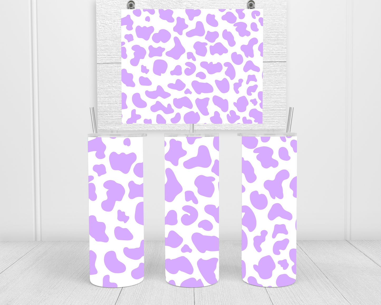 Cow Print Tumbler