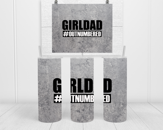 Girl Dad Tumbler