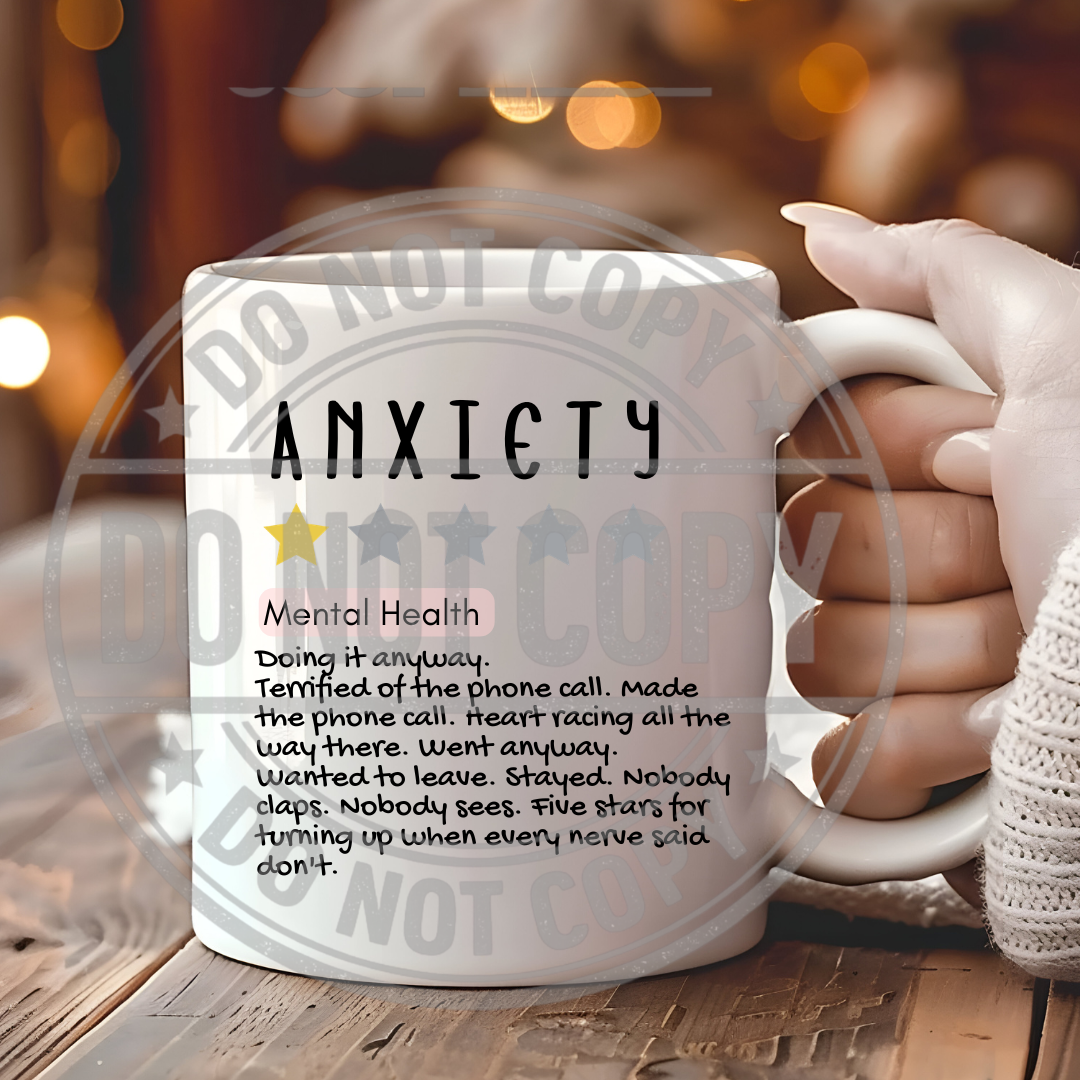 Anxiety Definition Mug