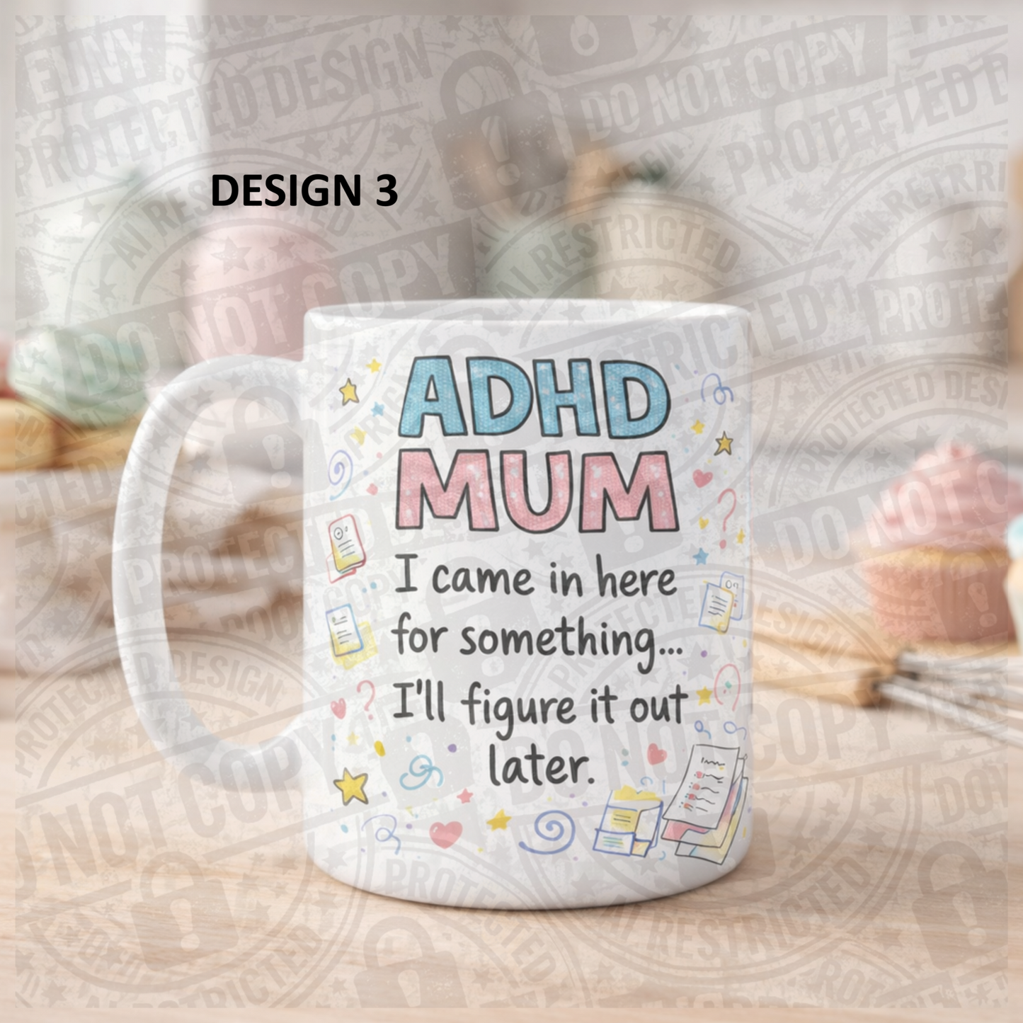 ADHD Mum Mug – Funny & Relatable Gift for Mums