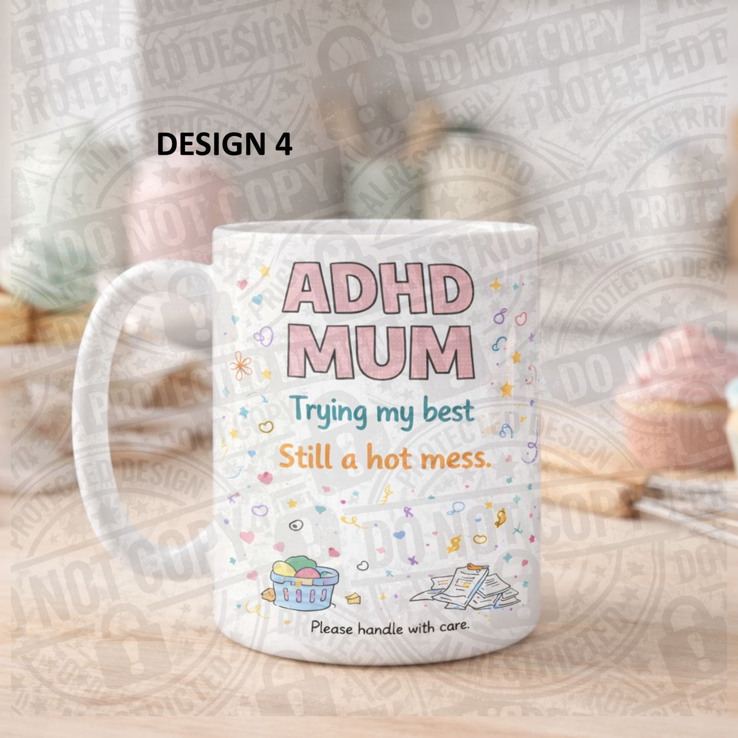 ADHD Mum Mug – Funny & Relatable Gift for Mums
