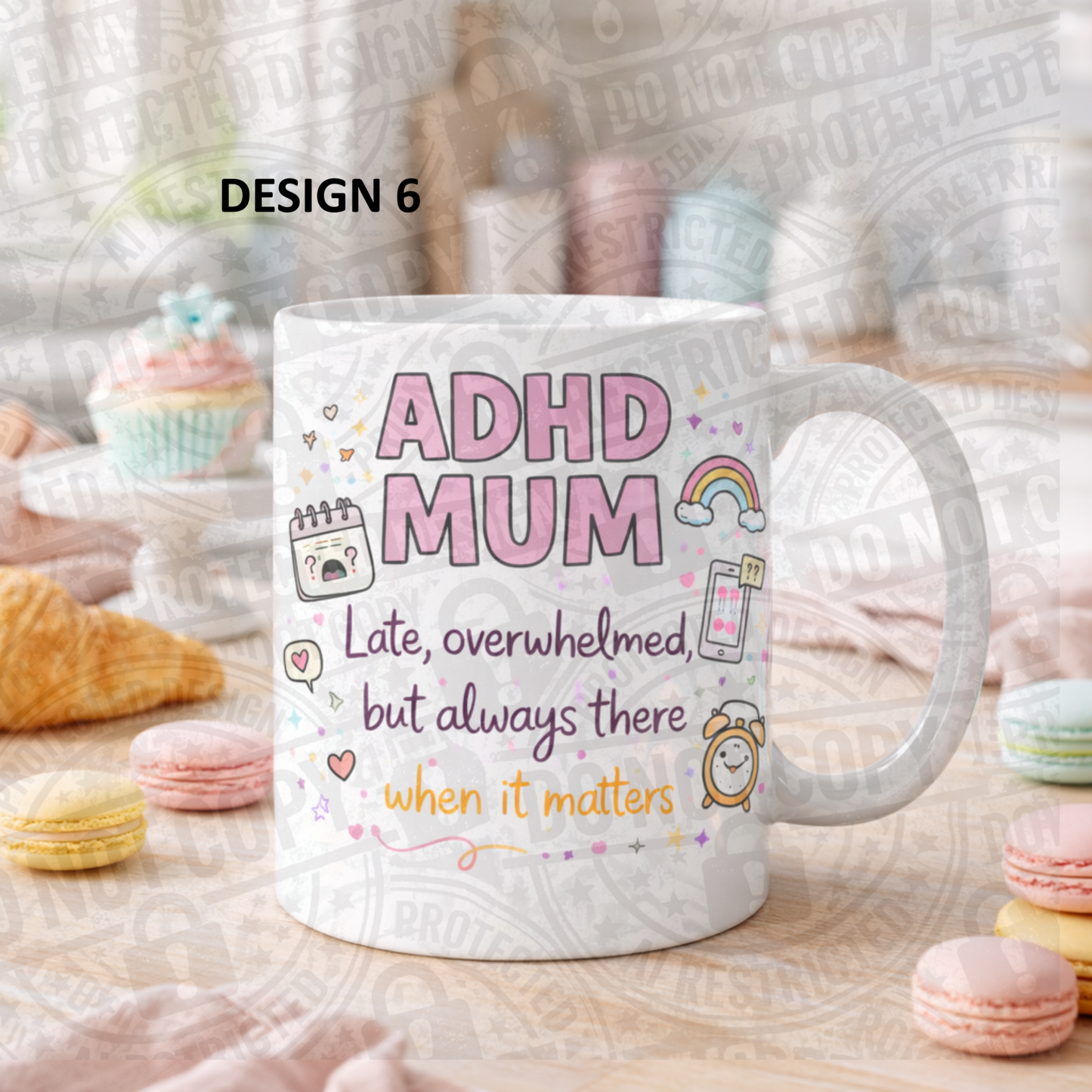 ADHD Mum Mug – Funny & Relatable Gift for Mums