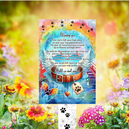 Missing You – Pet Memorial Marker