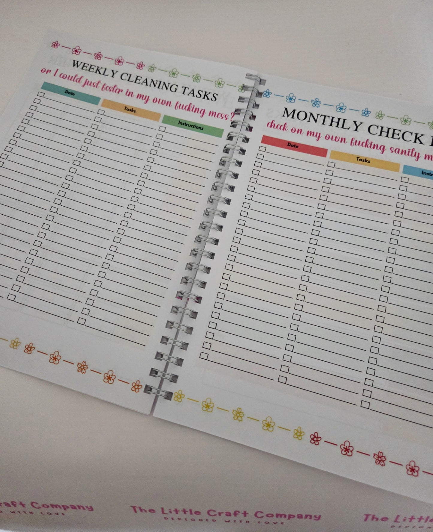 Monthly Planner for My ADHD Fucking Brain