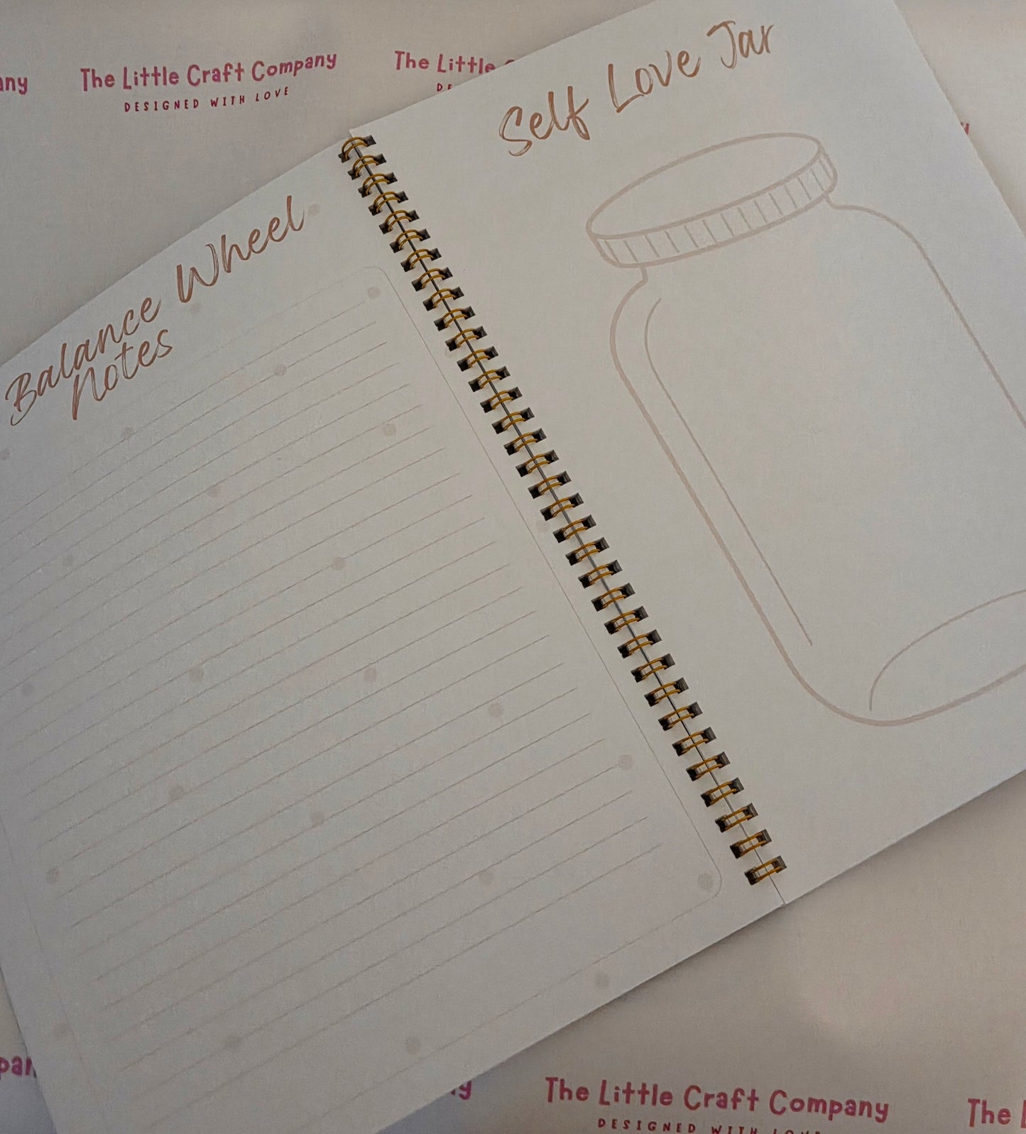You Are Enough – Pink Anxiety Journal