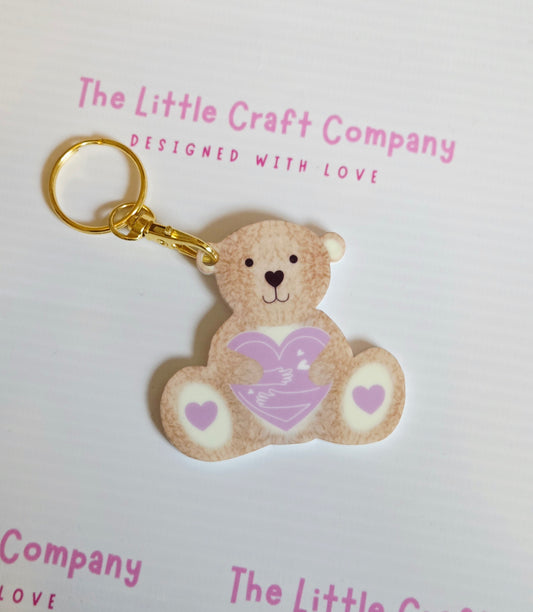 Teddy Hug Keyring