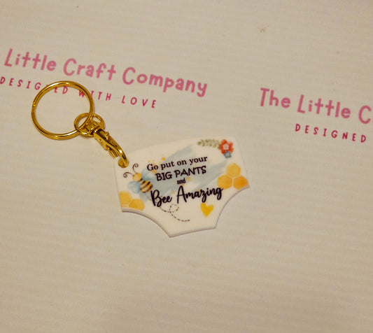 Bee Amazing Keyring Gift