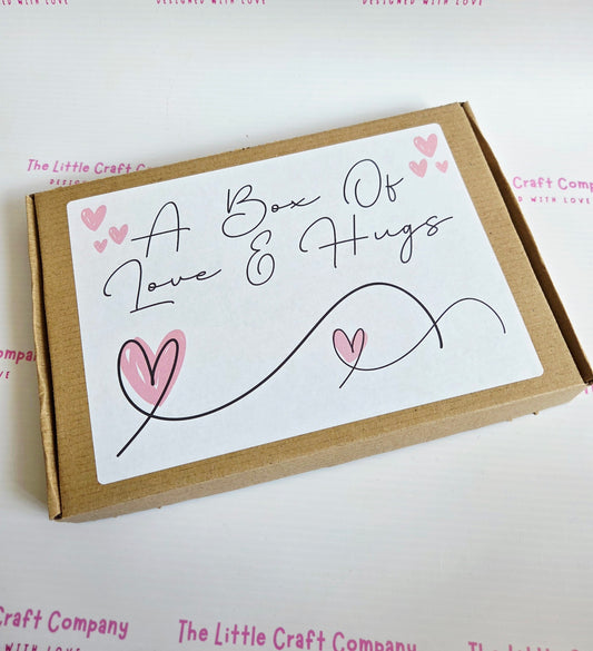 A Box of Love & Hugs Letterbox Gift Set