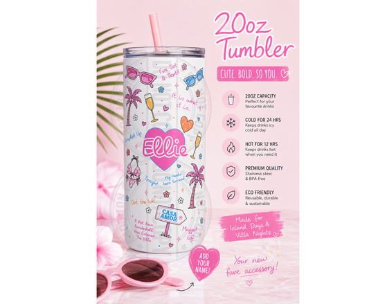Personalised Villa-Inspired Tumbler
