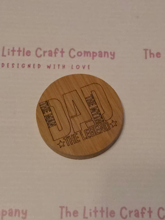 Dad “The Man The Myth The Legend” Bottle Opener - SALE ITEM