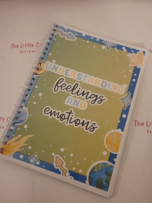 Understanding Feelings and Emotions Book - Green - SALE ITEM