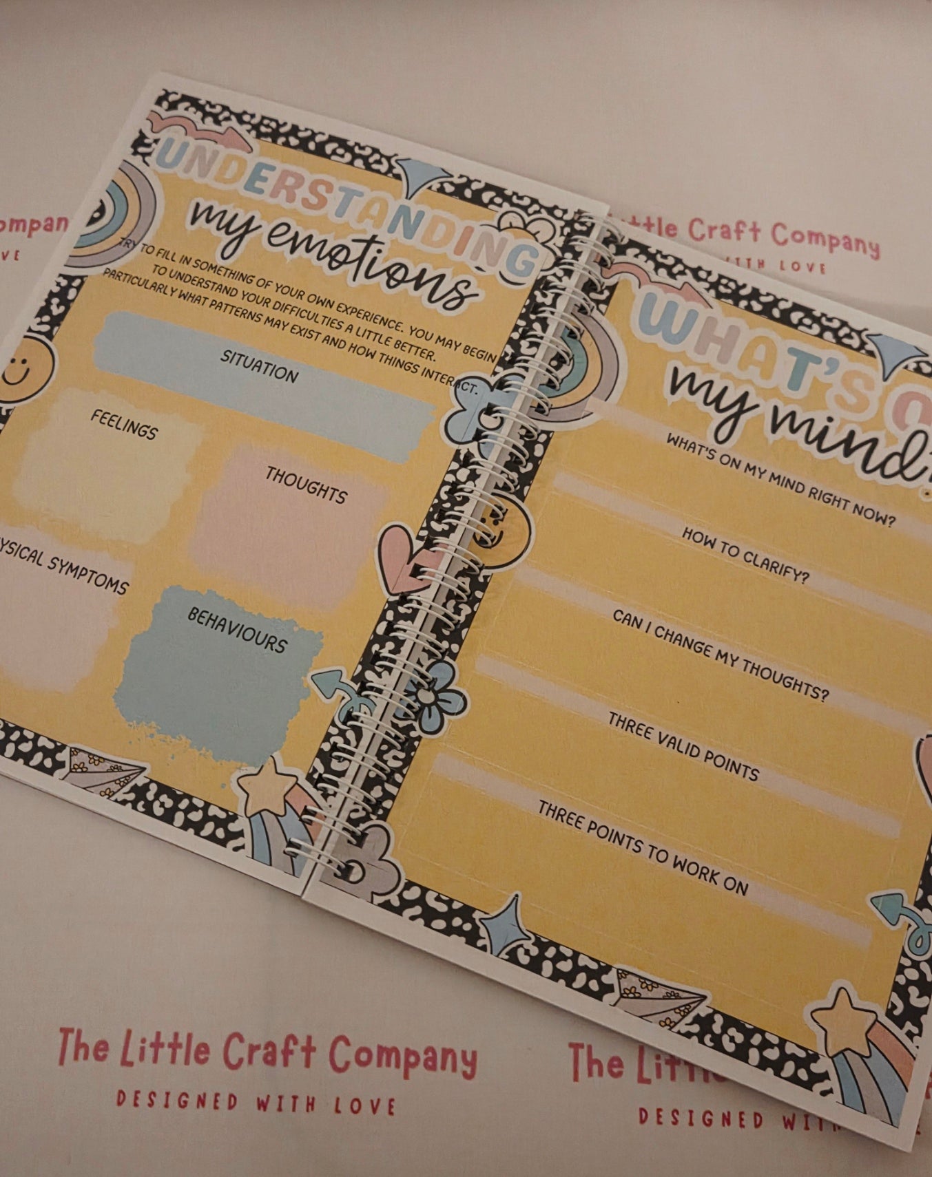 Understanding Feelings and Emotions Book - Yellow - SALE ITEM