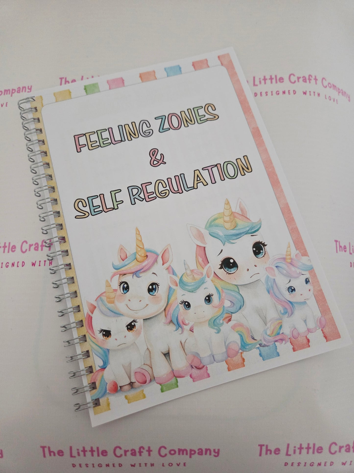 Feeling Zones & Self Regulation Book - Unicorn
