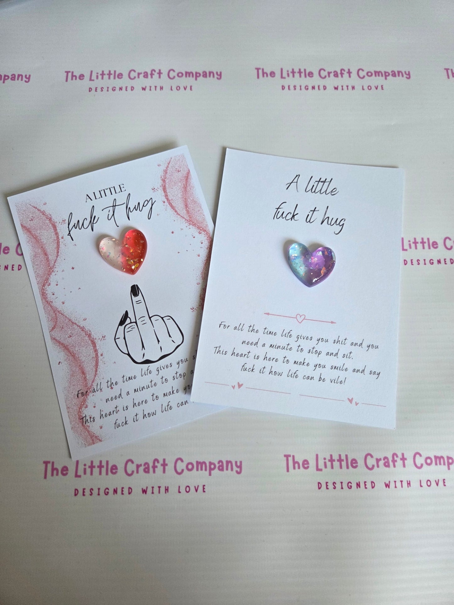 A Little F*ck It Hug – Pocket Hug Gift