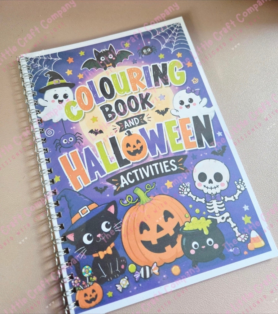 Halloween Colouring & Activity Book