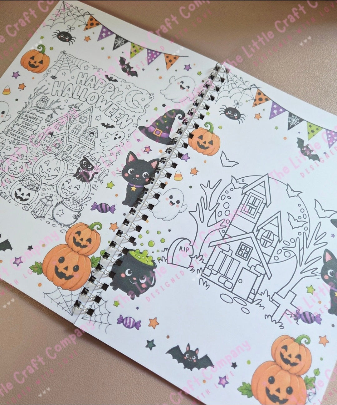 Halloween Colouring & Activity Book