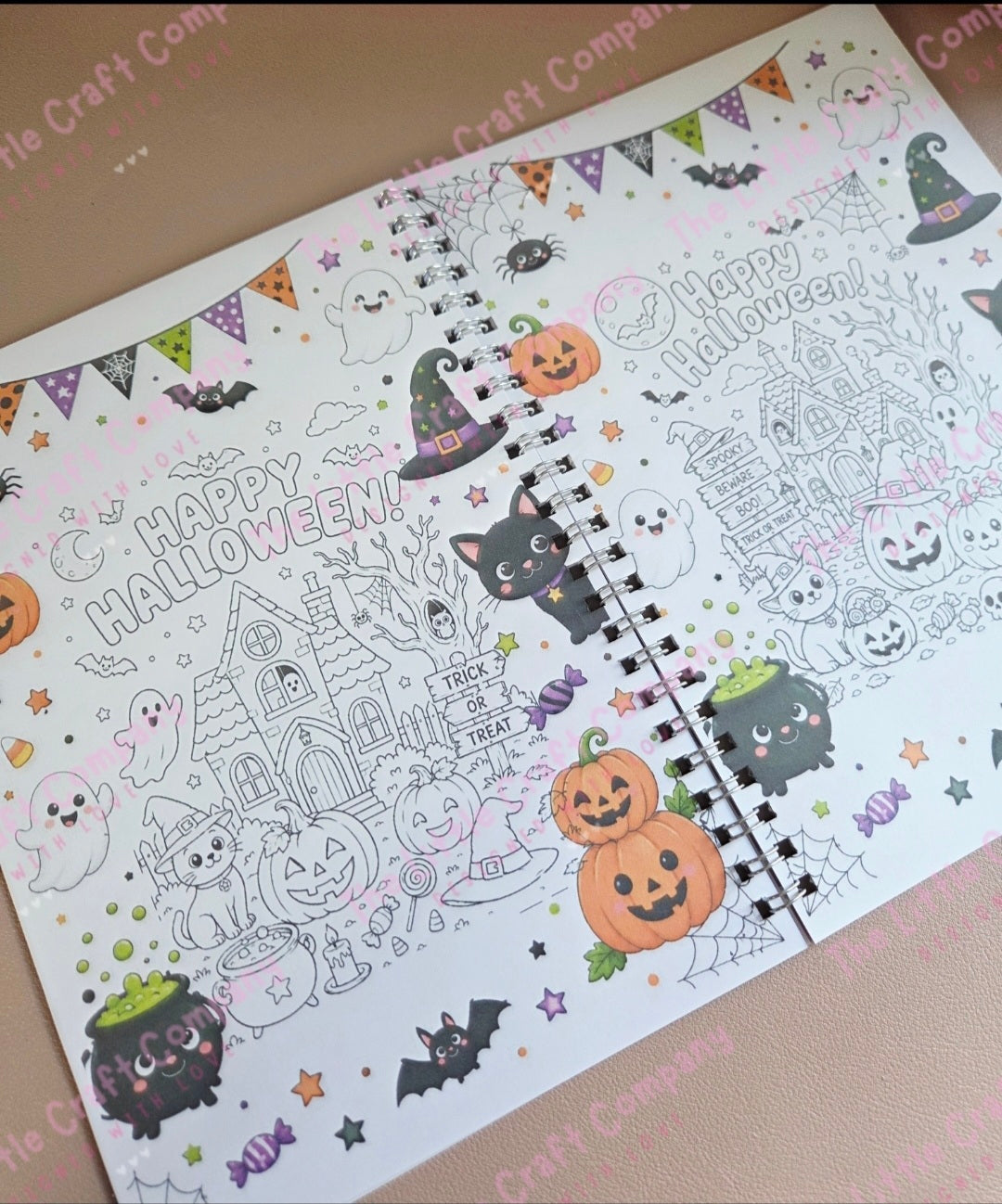 Halloween Colouring & Activity Book