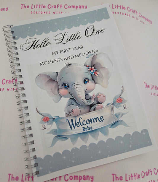 Hello Little One – My First Year Moments & Memories Book
