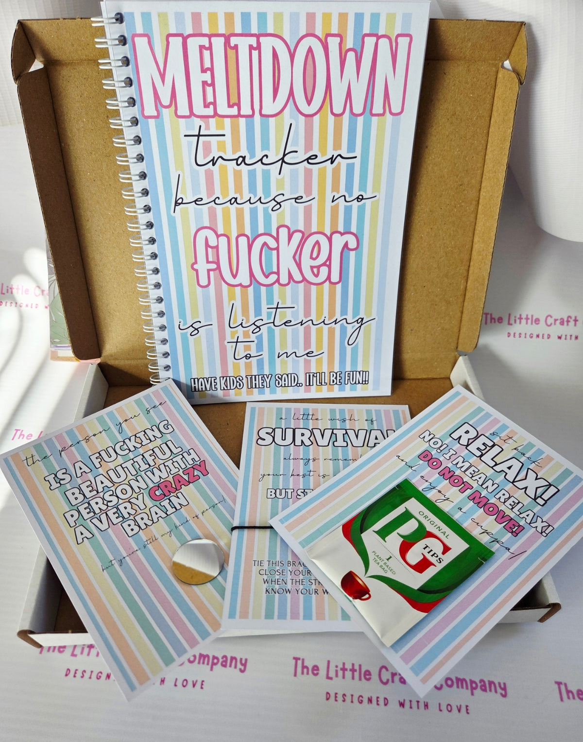 One Meltdown Away Letterbox Gift Set