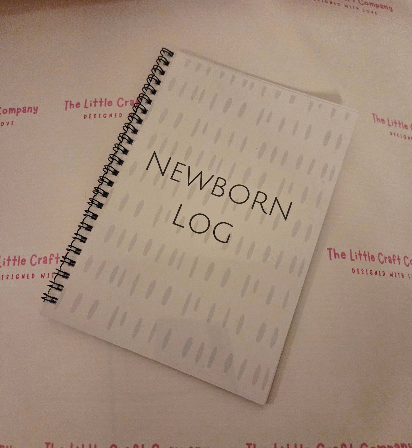 Newborn Log - SALE ITEM