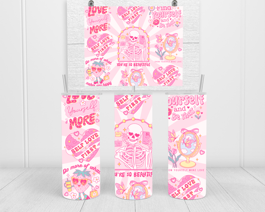 Funky Self Love Tumbler