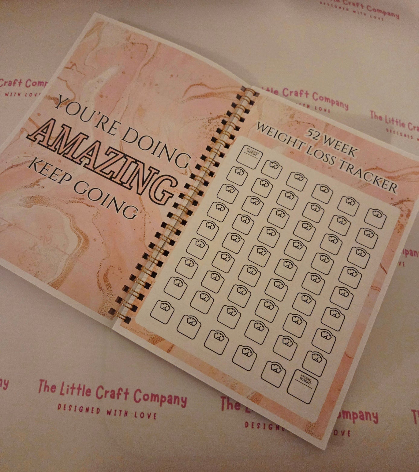 Weight Loss Planner - SALE ITEM