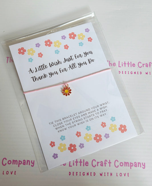 Thank You Wish Bracelet