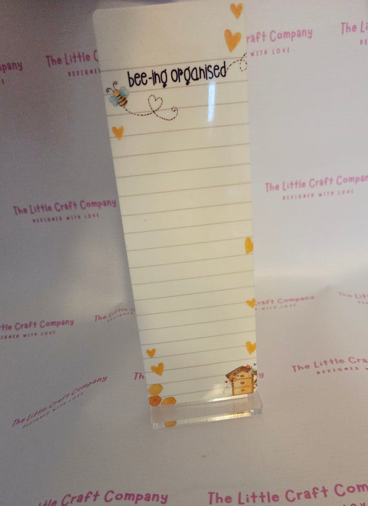 Bee-ing Organised Wipeable Stand - SALE ITEM