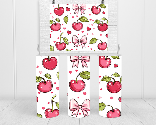 Cherry & Bow Tumbler