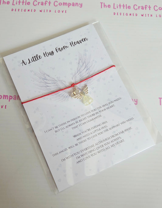 Hug From Heaven Wish Bracelet