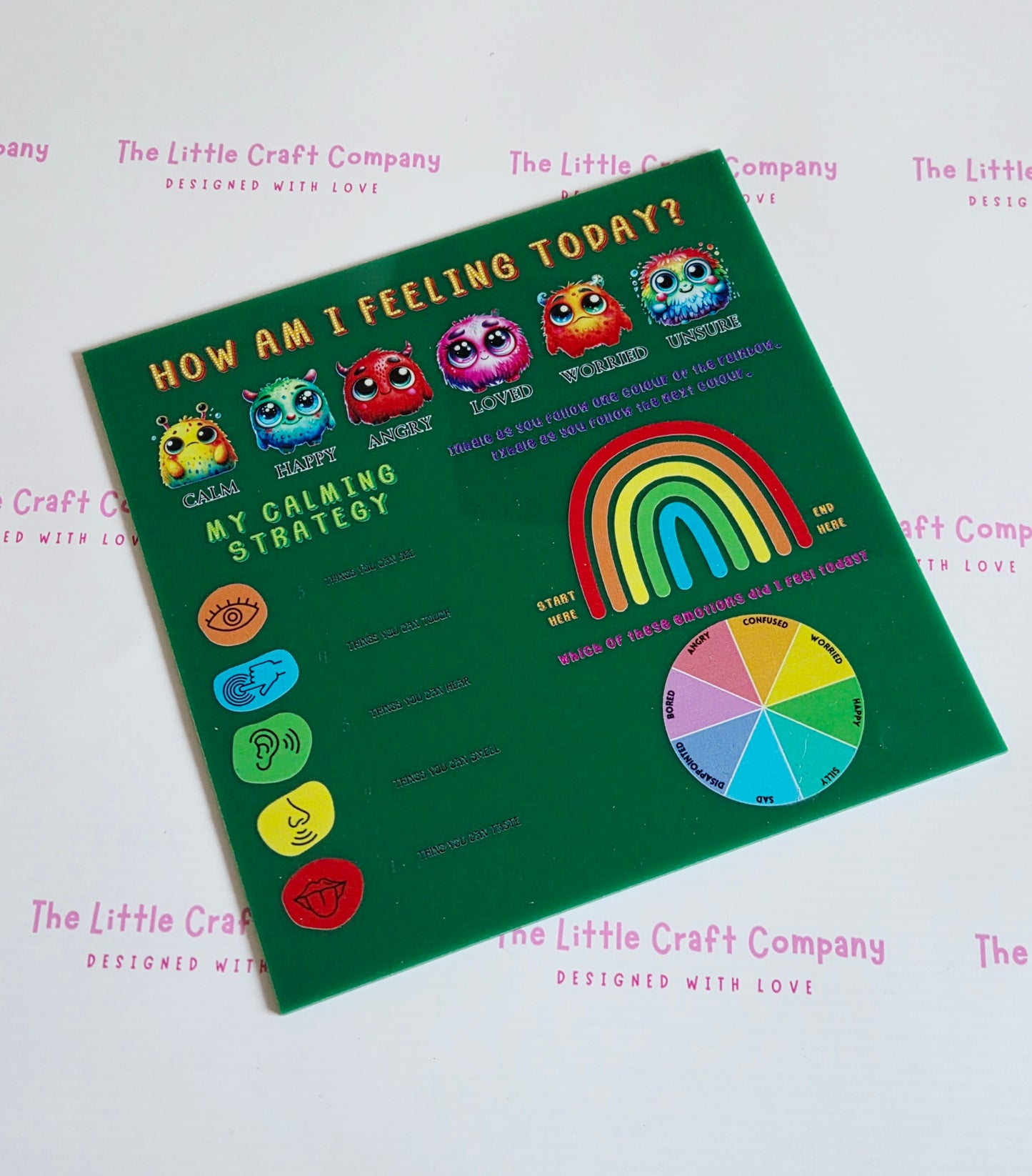 How Am I Feeling? – Acrylic Board - SALE ITEM