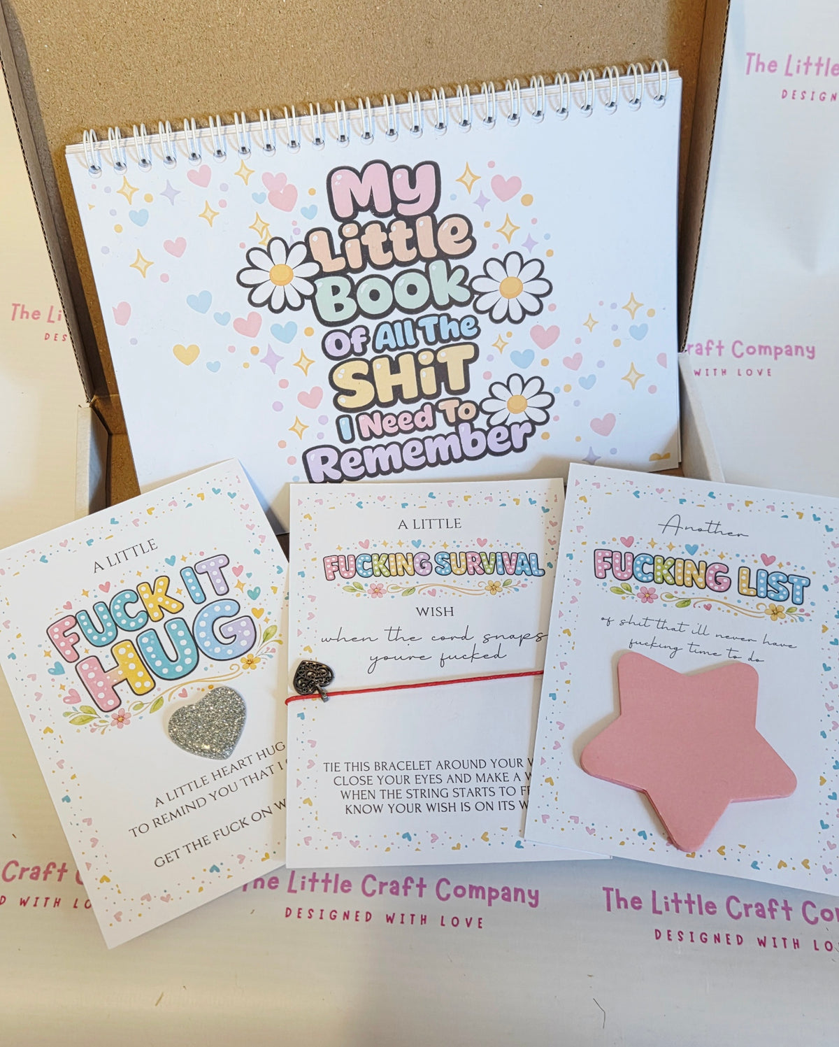 On My Way To Get Sh*t Done – Sweary Letterbox Gift Set